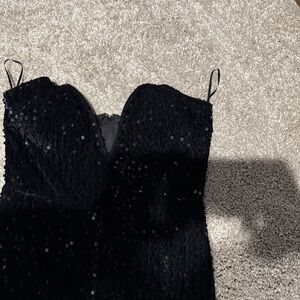 Fashion Nova Midnight Black Dress